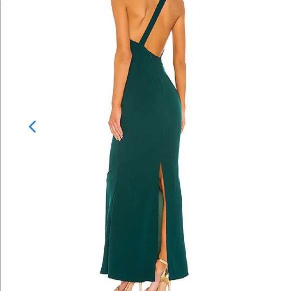 Lovers and Friends Emerald Green Maxi Dress - Picture 2 of 3